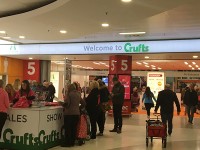Crufts会場到着