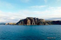 厳しい自然のツンドラ