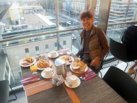 ジュネーブのホテル朝食
