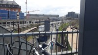コペンハーゲン中央駅から。ストックホルム行きの列車