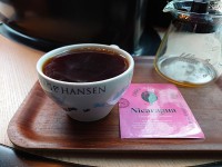 マートハーレン(Mathallen)市場にあるコーヒー店から