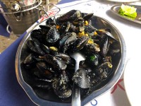 ムール貝のシチュー