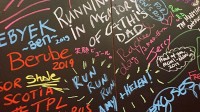 Expo会場でのメッセージボード