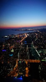 CNタワーからの夕焼け
