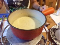 チーズフォンデュ！