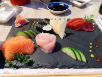 かっぱ巻き付き135g？のsashimi