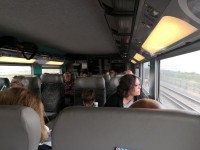 TGV 2等車内