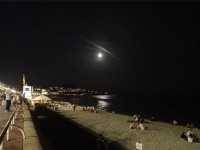 夜のニース海岸(1)