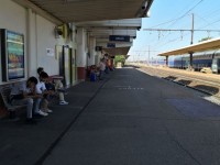 そして電車乗り遅れて50分待ち