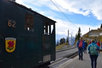 シーニゲプラッテへ向かう列車