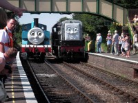 トーマスとディーゼルの競争