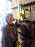 ドバイ・ミュージアム （扉のとげとげは、本物です。）