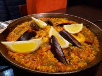 バルセロナでのパエリア