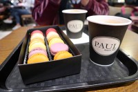 PAULにて～さっそくマカロン♪～
