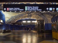 ストックホルム中央駅地下鉄
