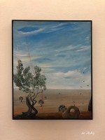 こういう絵画も多数展示されている