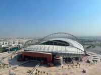 ハリファ国際スタジアム全景(THE TORCH DOHAからの全景)