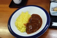ご飯全体に着色