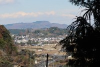 摩崖仏から下方向の風景