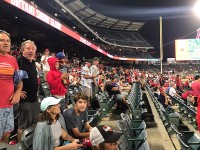 スタジアム観戦席