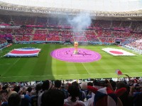 コスタリカ戦試合前セレモニー