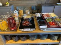 朝食はビュッフェ