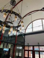 コペンハーゲン近郊の駅舎
