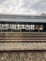 コペンハーゲン近郊の駅舎