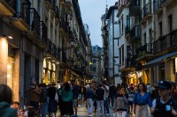旧市街のバル街