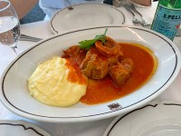 ローマ料理　子牛の煮込み