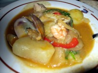 o novo Tico Tico （Restaurante Cataplana & companhia） 夕飯は絶品のカタプラーナと生ハムを！