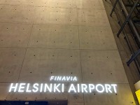 ヘルシンキ・ヴァンター国際空港に到着