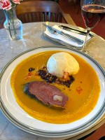 Café Slaviaのディナー（郷土料理）
