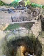 氷河公園のポットホール
