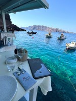 Sunset Ammoudi taverna Santorini