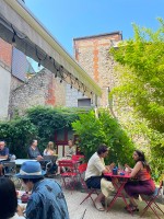 ワッフルが美味しいお店「Au Jardin des Curiosithes」