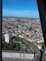 ベルリンテレビ塔からの眺め