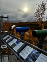 10時過ぎ 太陽の高度が低い
