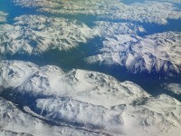 飛行機からの風景