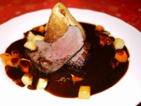 トナカイ料理はあっさりと食べやすく美味しかったです。