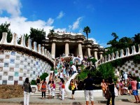 バルセロナ：グエル公園