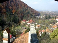 ブラン城からの景色