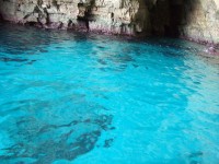 青い海