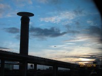 シャルル・ド・ゴール空港にて