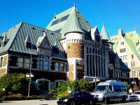 ケベック　パレ駅。駅じゃなくてお城みたい。