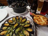 ブリュッセル　夕食