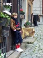 おしゃれでかわいい少年！
