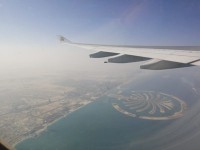 あの有名な人工島「パームツリー」もこんなにくっきり！