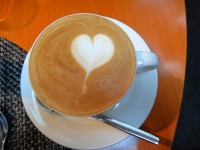 カフェラテと一緒に♡