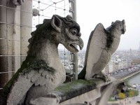 塔 三連発の最後はノートルダム寺院。ここでも足ががくがくしました